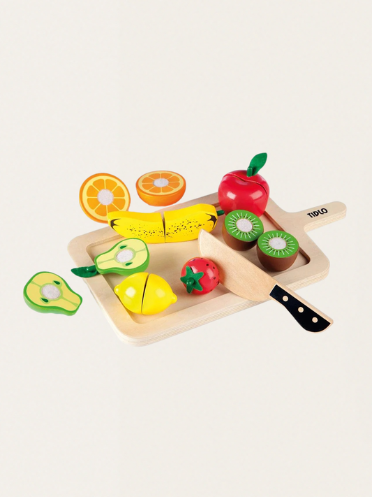 Zestaw owoców do krojenia i zabawy w gotowanie