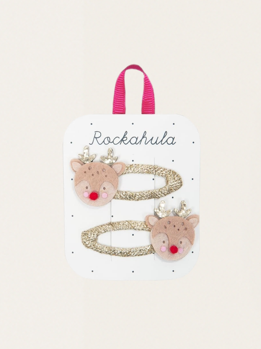 Spinki do włosów 2 szt. Little Reindeer