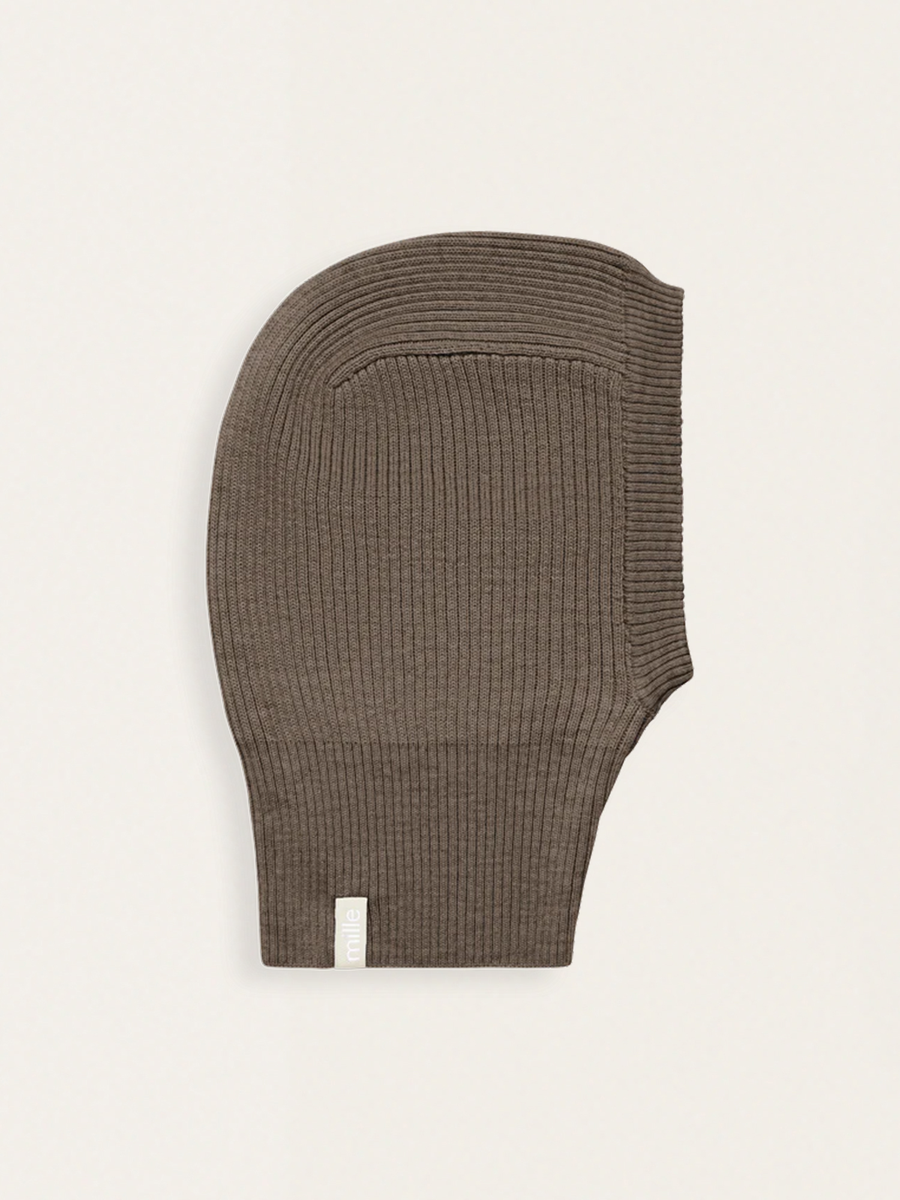 Kominiarka - balaklawa z wełny merino 'Fine' Dusty Olive