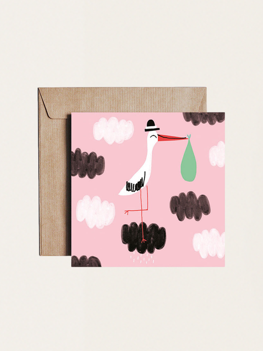 Kartka okolicznościowa - Narodziny - Ding dong