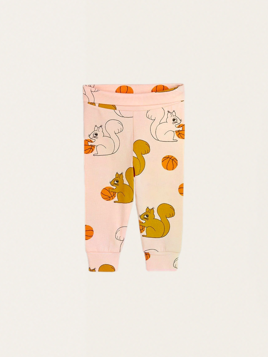 Bawełniane legginsy baby Squirrel