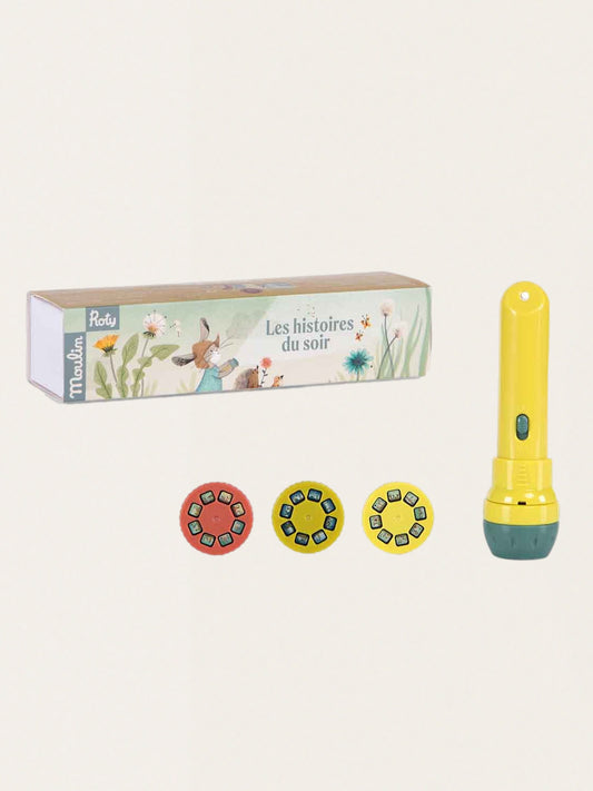 Latarka z projektorem bajek