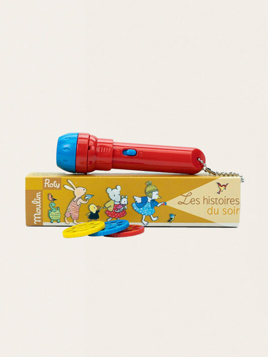 Latarka z projektorem bajek