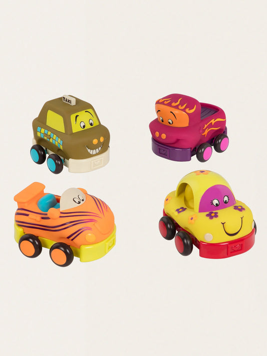 Zestaw czterech autek z napędem