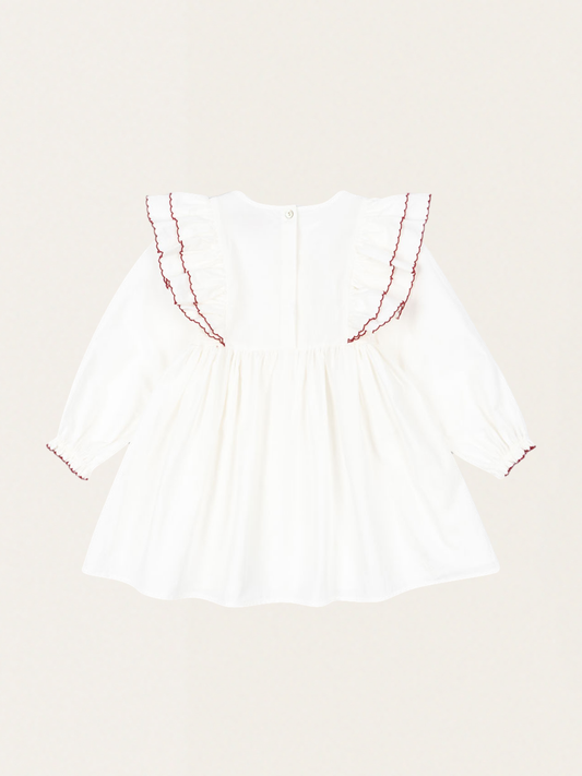 Sukienka z haftowanymi elementami Coeur AW25