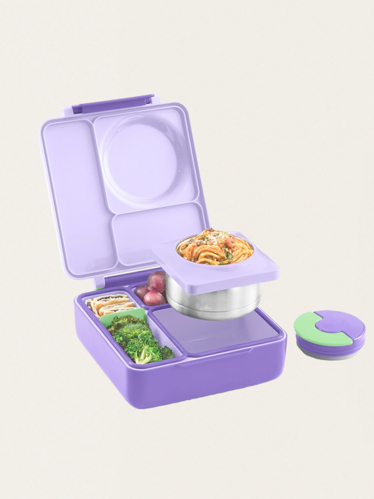 Lunchbox z przegródkami i termosem OmieBox