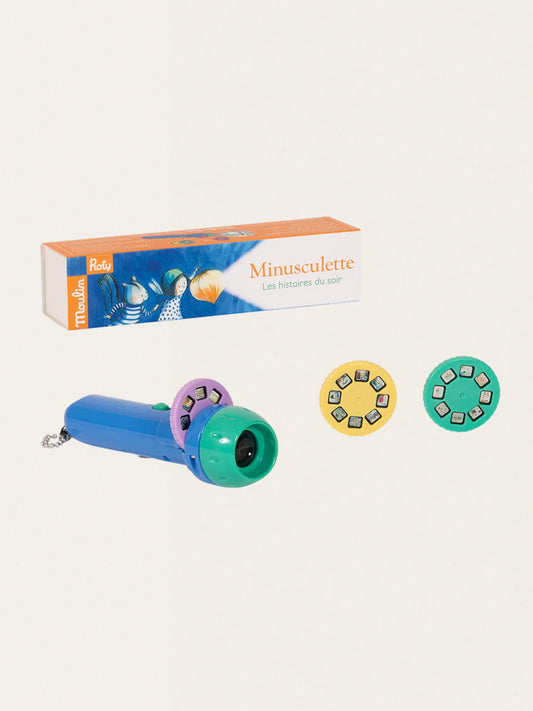 Latarka z projektorem bajek