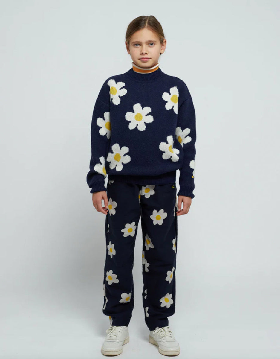 Wełniany sweter Kids - Big Flower