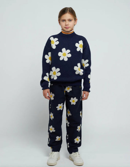 Wełniany sweter Kids - Big Flower