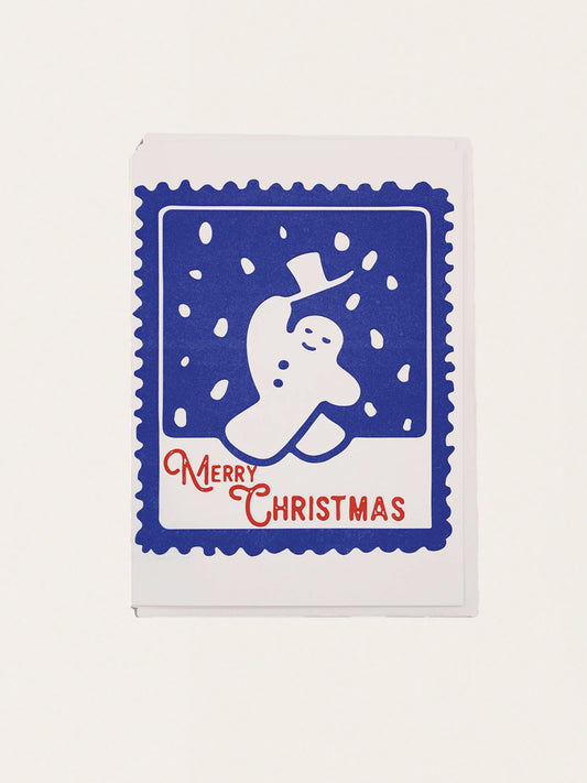 Kartka okolicznościowa z kopertą Snowman with Hat