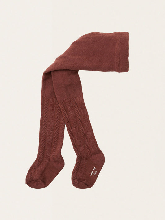 Bawełniane rajstopy Pointelle