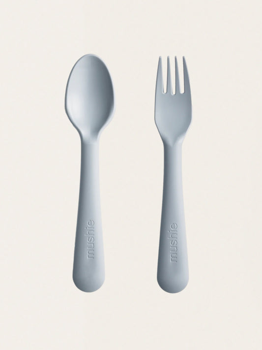 Zestaw pierwszych sztućców do nauki jedzenia