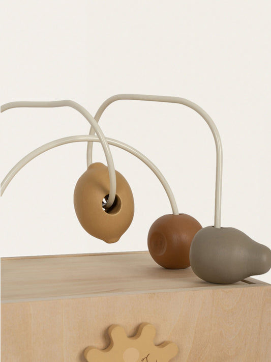 Drewniana kostka aktywnościowa Activity Cube