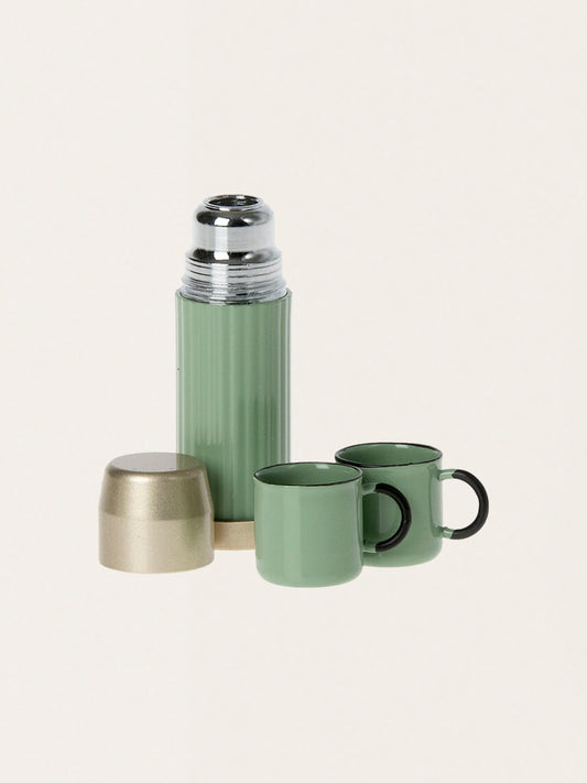 Miniaturowy termos z kubeczkami