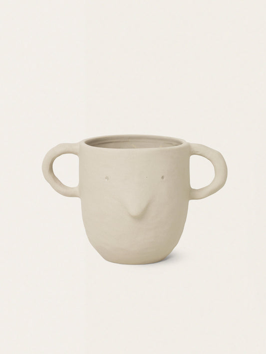 Duża kamionkowa doniczka Mus Plant Pot