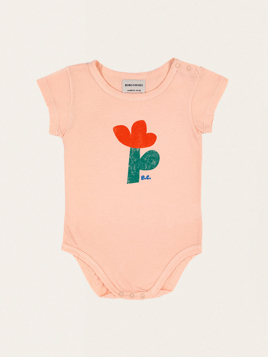 Bawełniane body z krótkim rękawem Baby