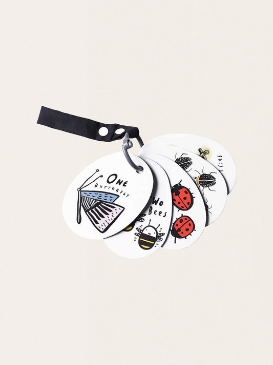 Ilustrowane karty do wózka z uchwytem