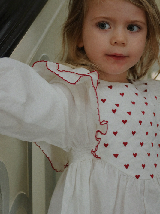 Sukienka z haftowanymi elementami Coeur AW25