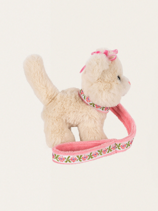 Pluszowy kotek w ozdobnym pudełku