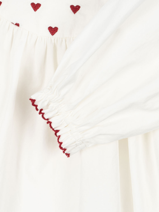 Sukienka z haftowanymi elementami Coeur AW25