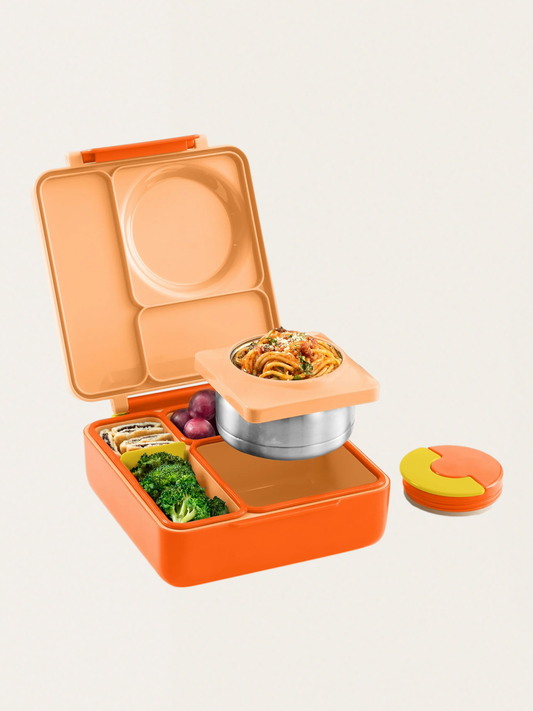 Lunchbox z przegródkami i termosem OmieBox