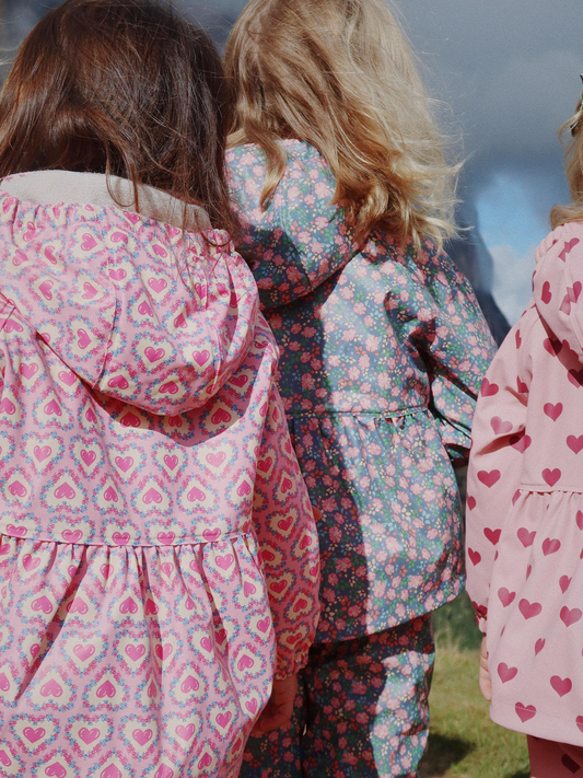 Ocieplany zestaw przeciwdeszczowy Palme Girl