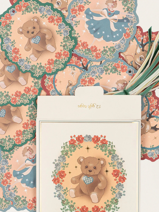 Zawieszki do prezentów - 12 szt.