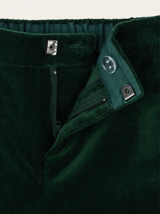 Eleganckie spodnie welurowe Rocky