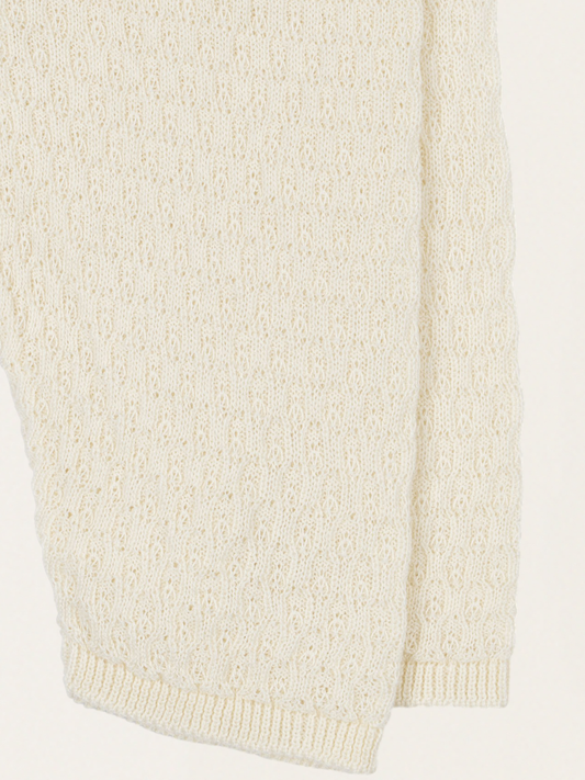 Bawełniane spodenki z dzianiny pointelle Venti