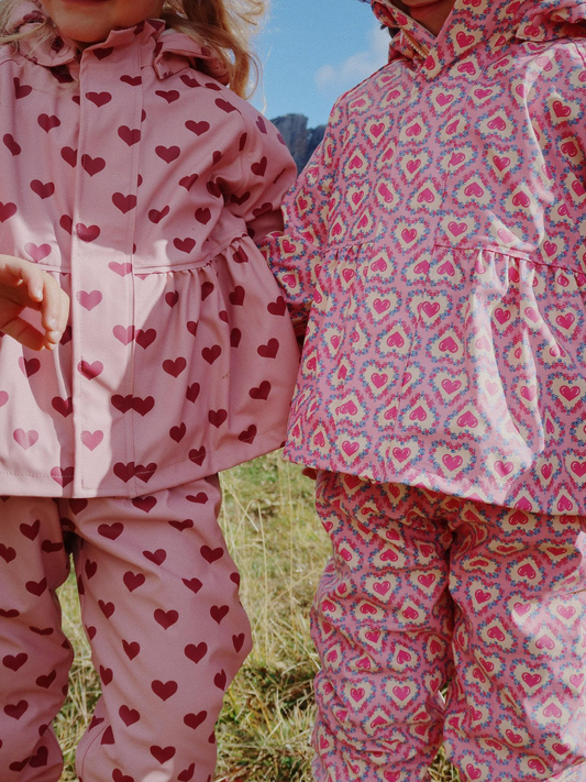 Ocieplany zestaw przeciwdeszczowy Palme Girl