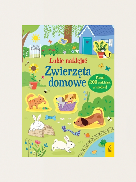 Lubię naklejać. Zwierzęta domowe