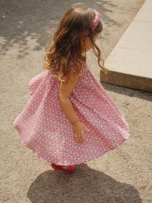 Szeroka opaska do włosów Bubblegum