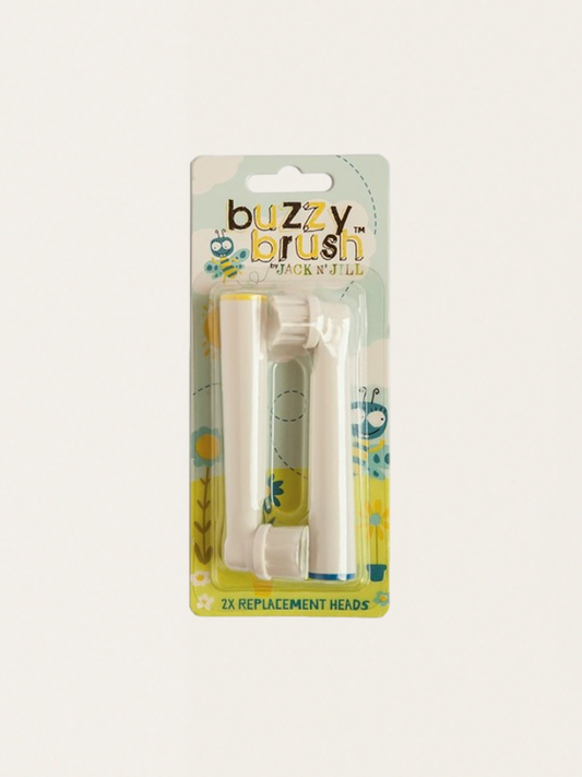 Wymienne końcówki do szczoteczki elektrycznej Buzzy Brush 2 szt.