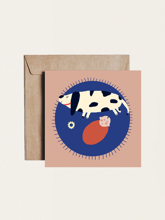 Kartka okolicznościowa - Narodziny - Power Napping