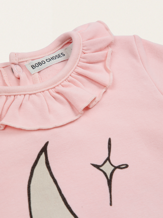 Bawełniane body z kołnierzykiem Baby