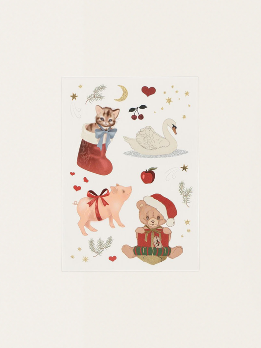 Zmywalne tatuaże dla dzieci - Christmas