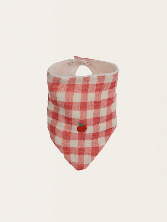 Zestaw niemowlęcy - śpioszki Tomato + akcesoria Vichy