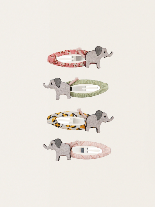 Spinki do włosów 4 szt. Elephant