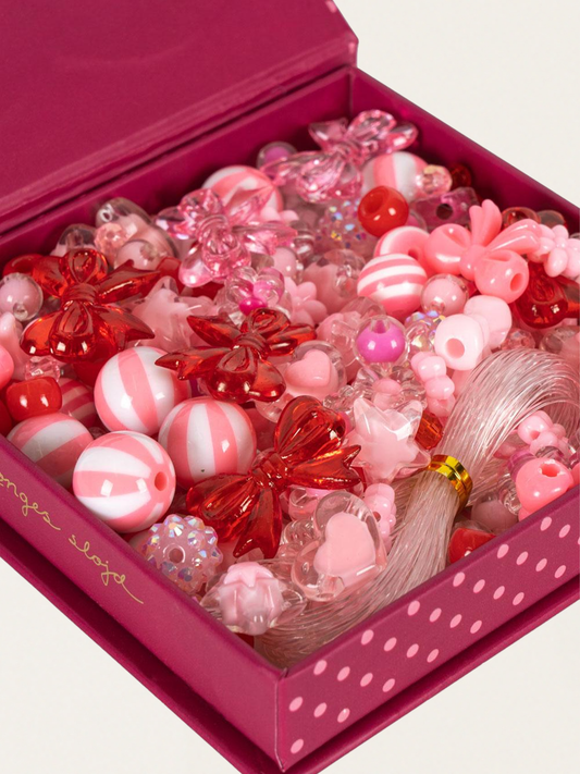 Zestaw do robienia biżuterii Boxes Of Pearls Pink