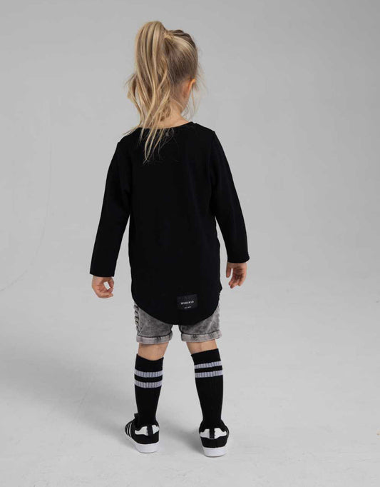 Luźny long sleeve Classics Black