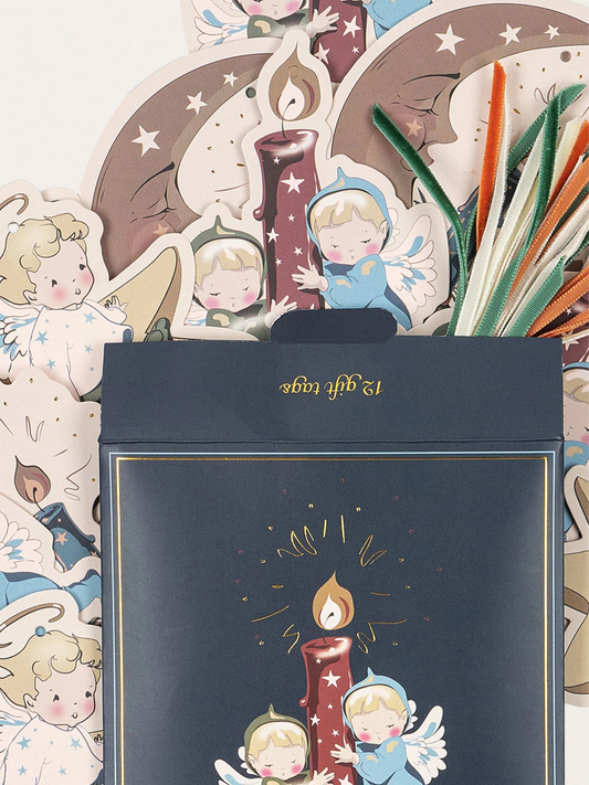 Zawieszki do prezentów - 12 szt.