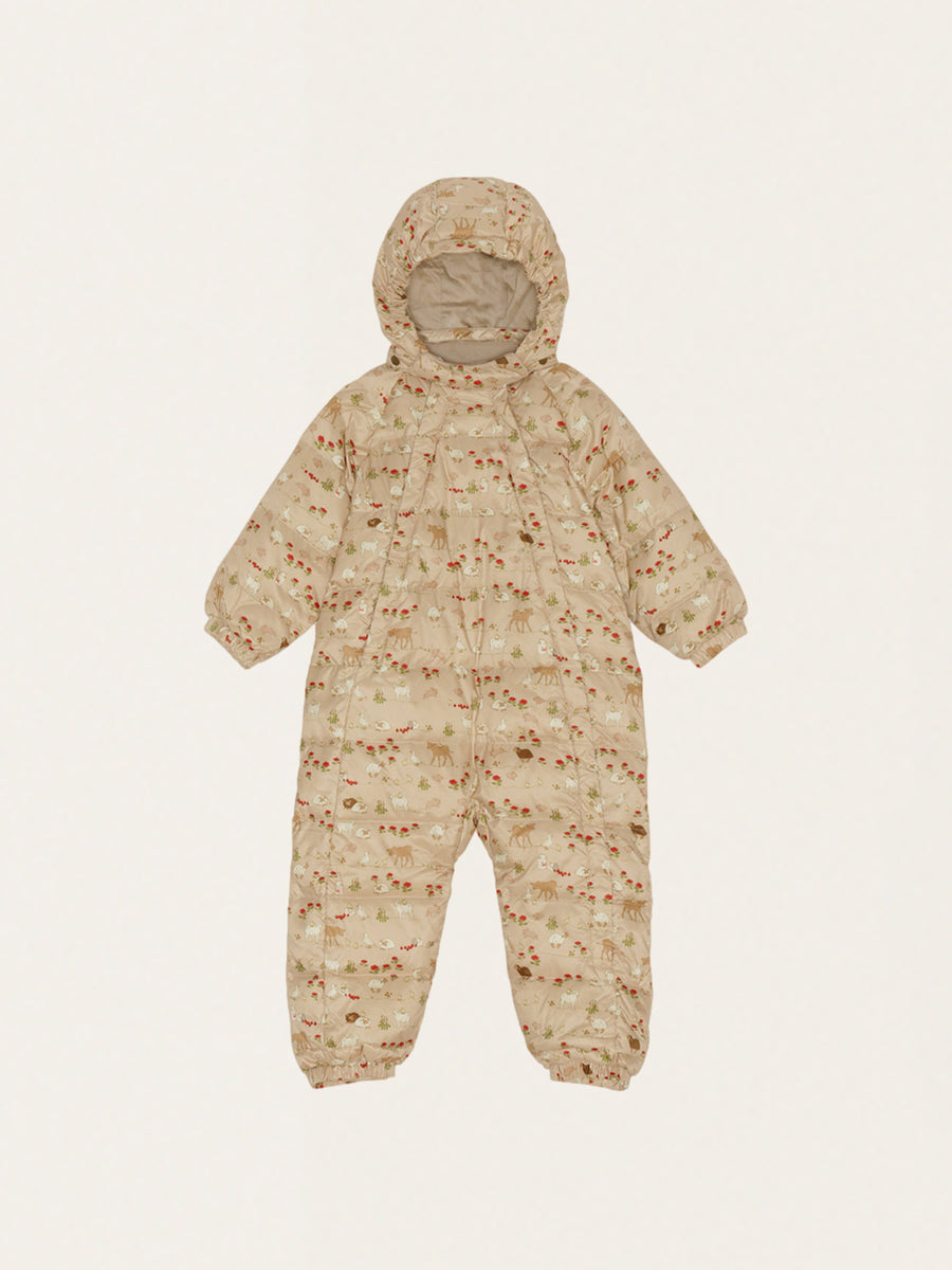 Kombinezon dziecięcy z naturalnym puchem