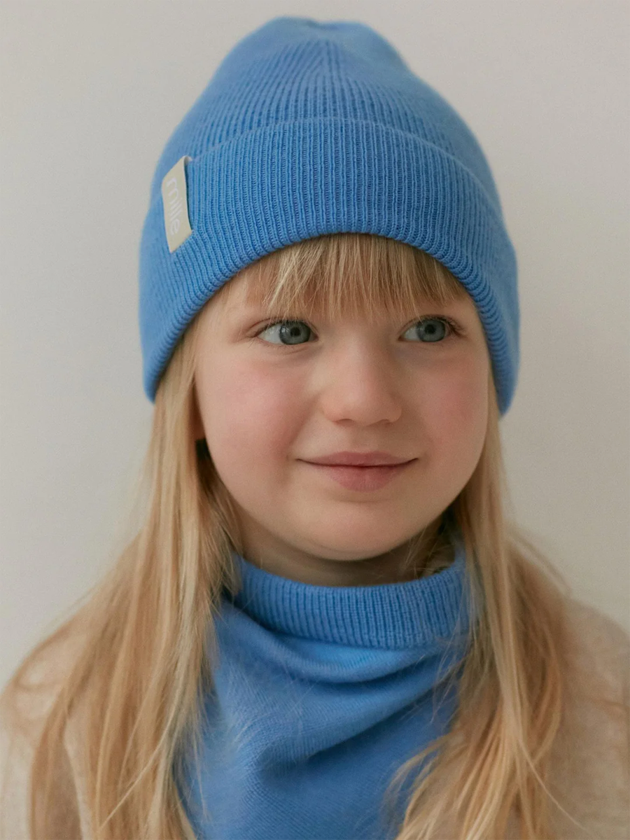 Czapka typu beanie z wełny merino 'Fine'