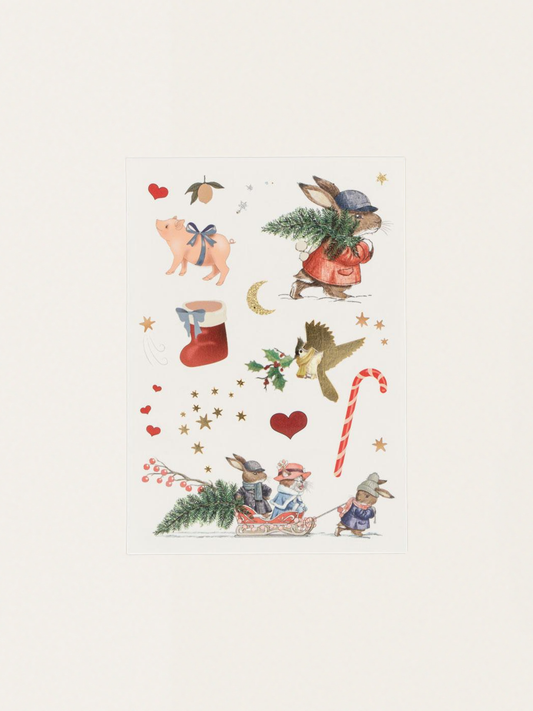 Zmywalne tatuaże dla dzieci - Christmas