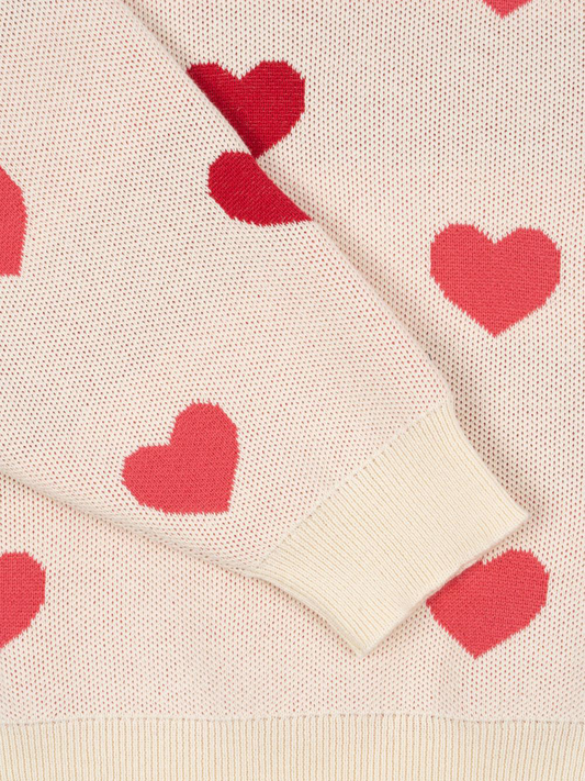 Bluza dzianinowa Lapis Coeur Coloré Duo Pink