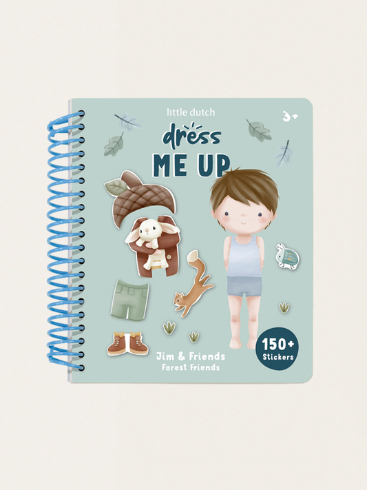 Zeszyt z naklejkami - ubieranka Forest Friends