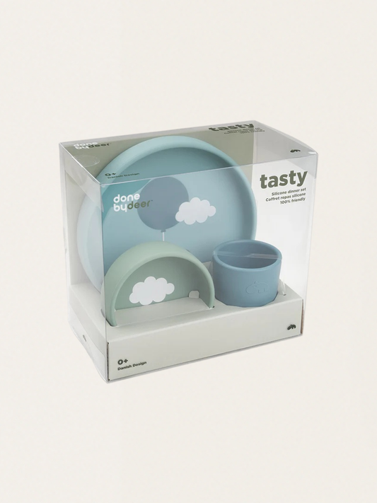 Silikonowy zestaw obiadowy