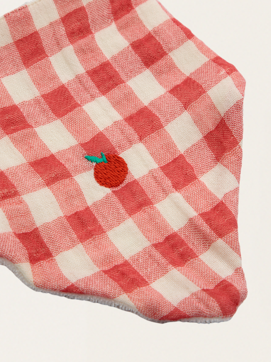 Zestaw niemowlęcy - śpioszki Tomato + akcesoria Vichy