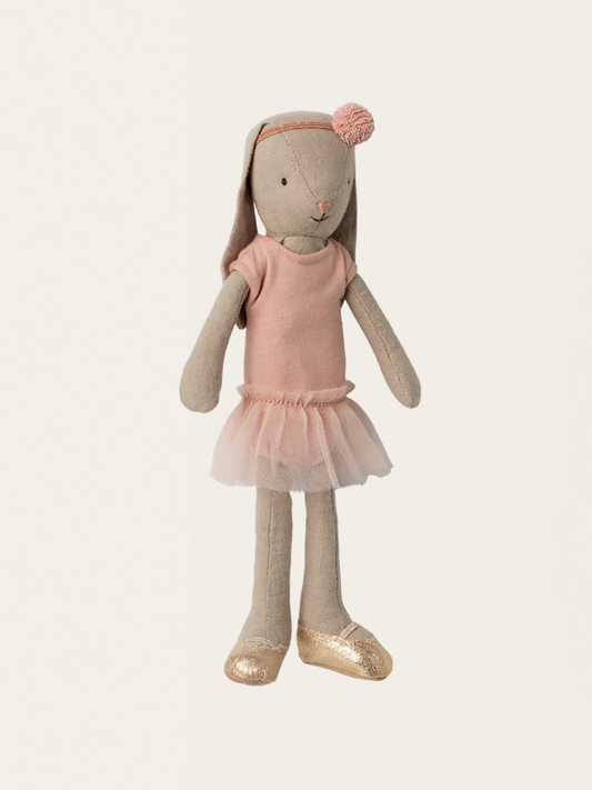 Przytulanka króliczek rozmiar 2 Ballet suit and skirt rose