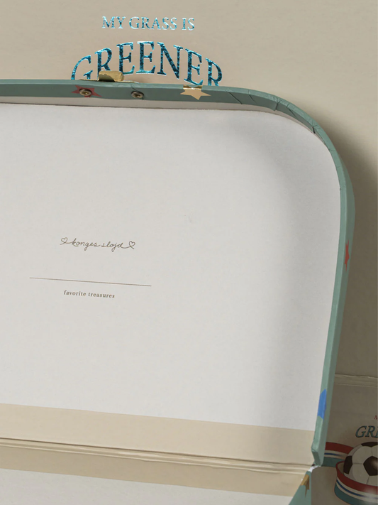 Zestaw dwóch pudełek - walizek